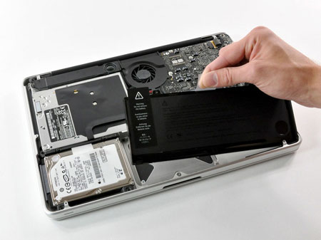 MacBook Pro de 13″ por dentro