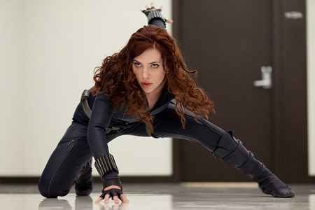 Scarlett Johansson en Iron Man 2
