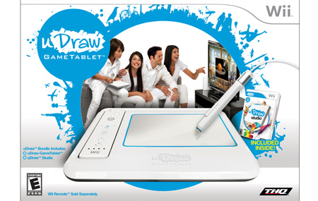 uDraw GameTablet, la tableta para pintar en Wii