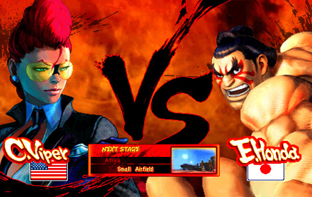 E. Honda y C. Viper en SFIV para iPhone