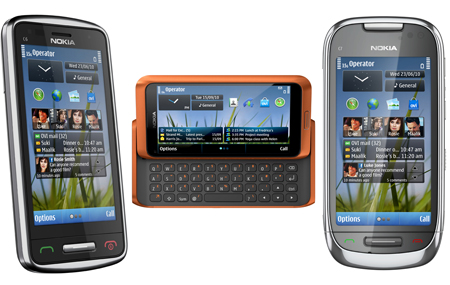 Los modelos E7, C7 y C6 de Nokia llegan al mercado