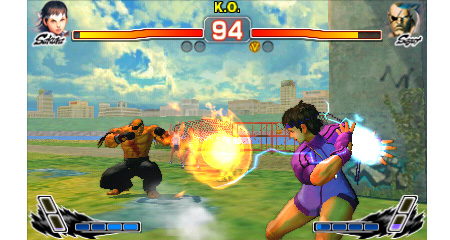 Gameplay de Super Street Fighter IV para 3DS