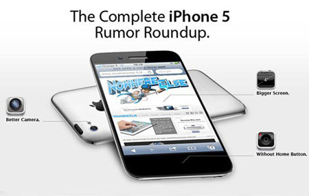 Rumores de iPhone 5 en infografía