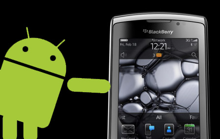 BlackBerry compatible con Android en 2012