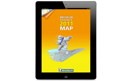 Michelin Francia 2011 está en iPad