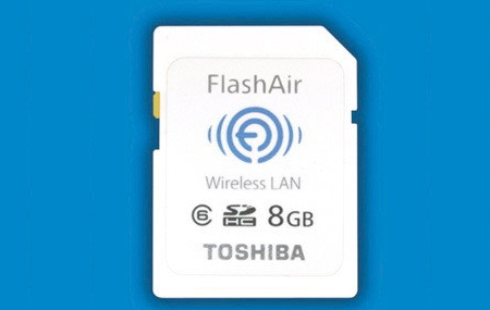 Toshiba FlashAir, la primer SDHC con Wi-Fi