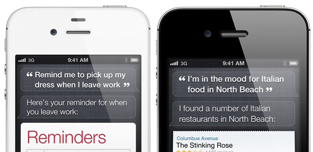 Apple Siri en iPhone 4S