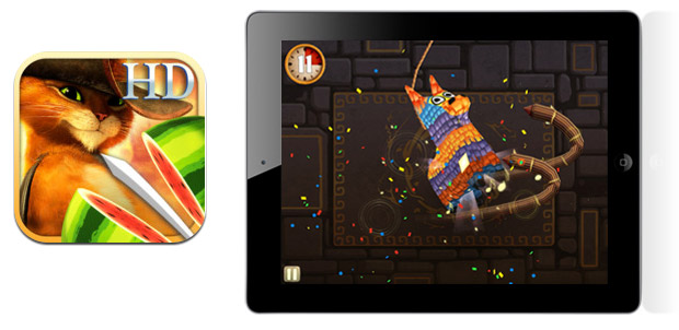 Fruit Ninja Puss in Boots para iOS