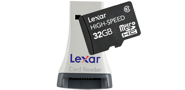 microSDHC de 32GB Lexar