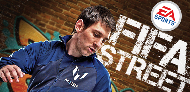 Lionel Messi en la portada de FIFA Street