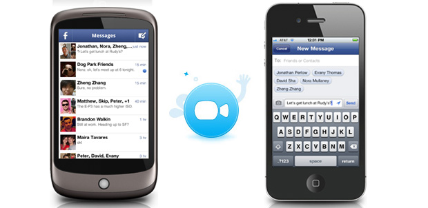 Facebook Messenger con videollamada