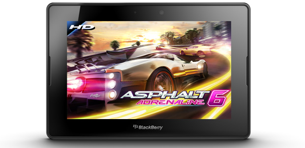 Asphalt 6: Adrenaline para PlayBook