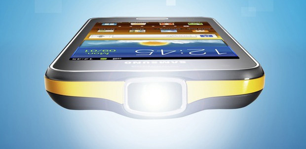 Samsung Galaxy Beam con proyector