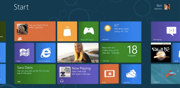 Windows 8 llegará en nueve versiones