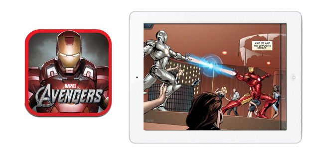 Iron Man – Mark VII comic para iPad