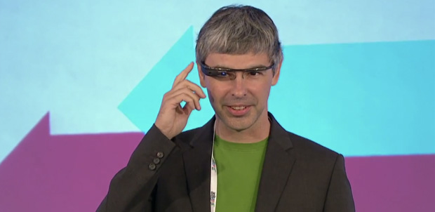 Larry Page utiliza Project Glass en Reino Unido