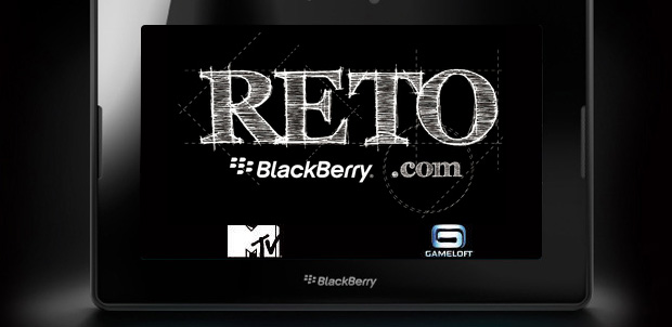 MTV y Gameloft apoyan el Reto BlackBerry