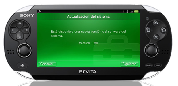 Listo PS Vita Software Update v1.8
