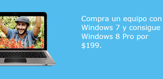 Oferta para Windows Pro 8 en México