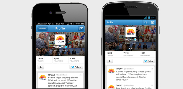 Twitter se actualiza para iOS y Android