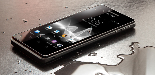 El Xperia V es resistente al agua