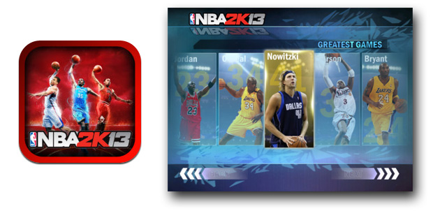 NBA 2K13 ahora también se juega en iOS