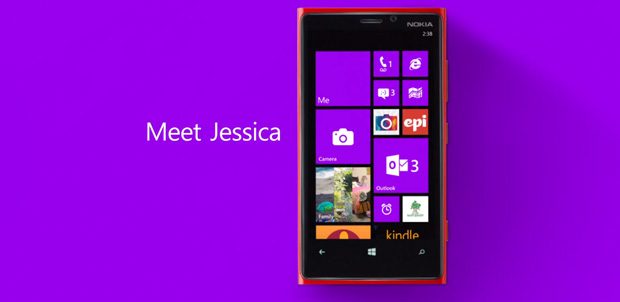 Alba y Stefani usan su Windows Phone 8
