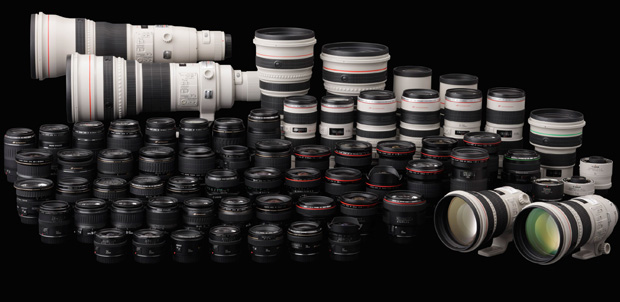 Canon celebra 80 millones de lentes EF