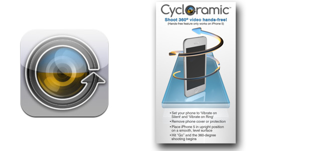 Cycloramic, panorámicas con tu iPhone 5