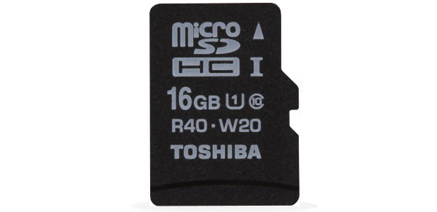 microSDHC de Toshiba con SeeQVault