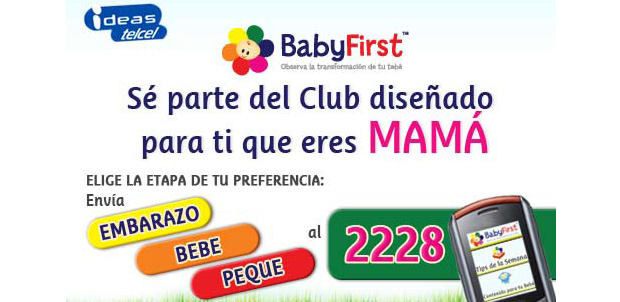 Telcel lanza el servicio BabyFirst Club