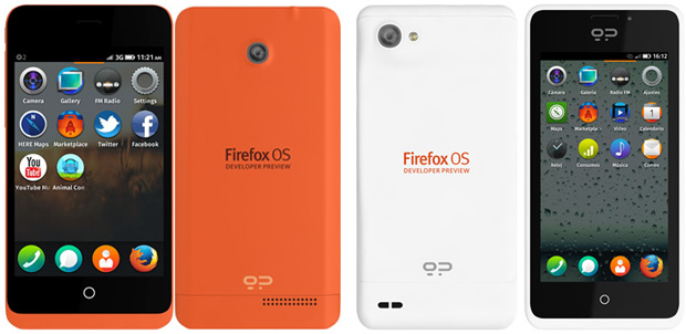 Precio de Peak y Keon con Firefox OS