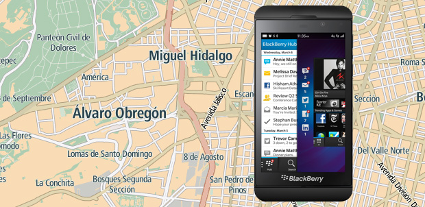 TomTom Traffic ahora en BlackBerry 10