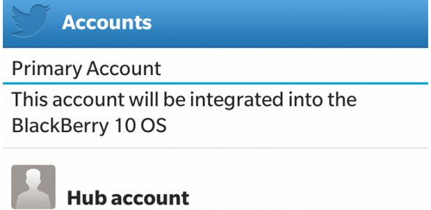 Twitter se actualiza para BlackBerry 10