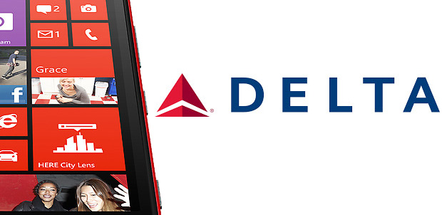 Delta utiliza dispositivos con Windows Phone