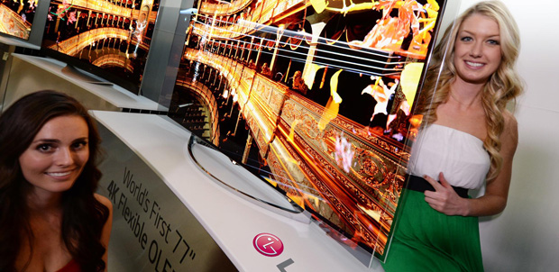 El primer Smart TV OLED flexible del mundo