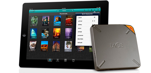 LaCie trae 1TB de capacidad para tu iPad