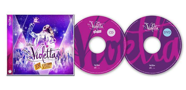 Canciones de Violetta en Vivo van a iTunes