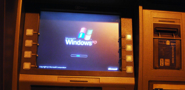 Los bancos seguirían usando Windows XP