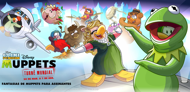 Los Muppets también invaden Club Penguin