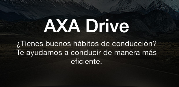 Con AXA Drive mejora tu forma de conducir