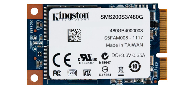 Kingston mS200 ahora en capacidad de 480GB