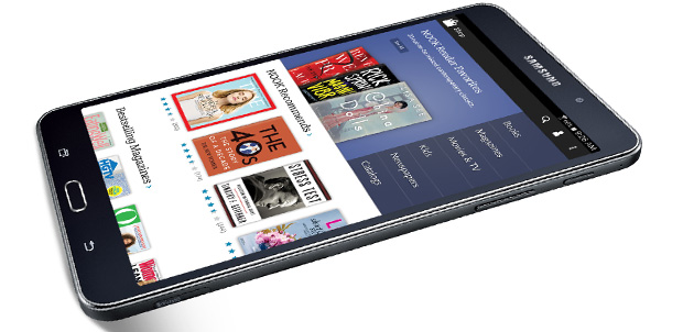 Samsung presentó la Galaxy Tab 4 Nook
