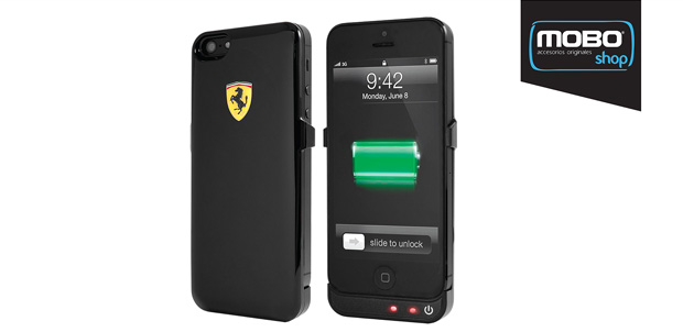 MOBO y Ferrari recargan la batería de tu iPhone