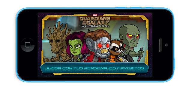 Guardianes de la Galaxia para tu iPhone