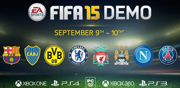 Ya puedes jugar con la demo de FIFA 15