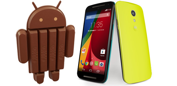 KitKat 4.4.4 llega para Moto G o Moto E