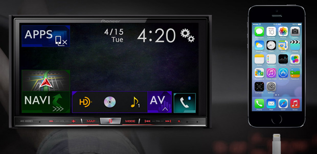 Pioneer lanza un equipo con CarPlay de Apple