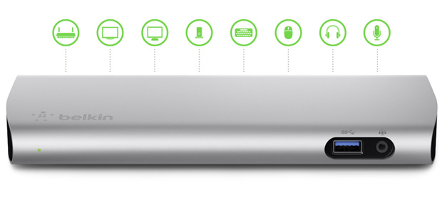 Belkin presenta nuevo dock Thunderbolt 2