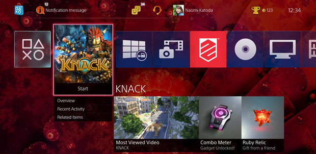 Novedades del software 2.0 para PlayStation 4